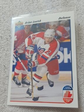 1991-92 Upper Deck - Canada Cup Brian Leetch #35
